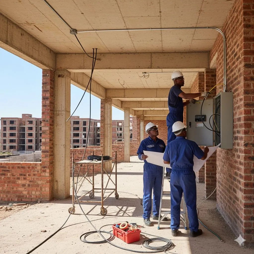 Electrical - Professional construction services in Cape Town by Supreme Precision Projects